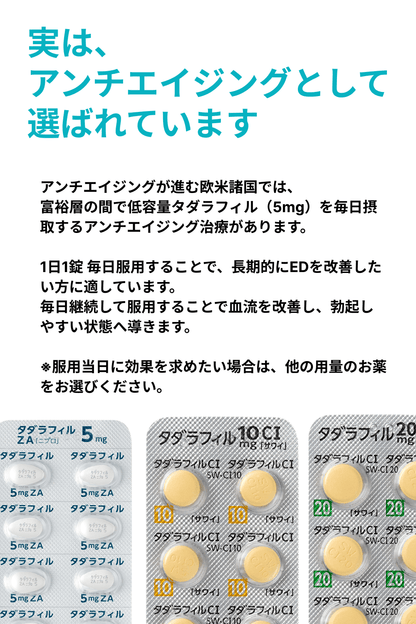 勃起改善 タダラフィル