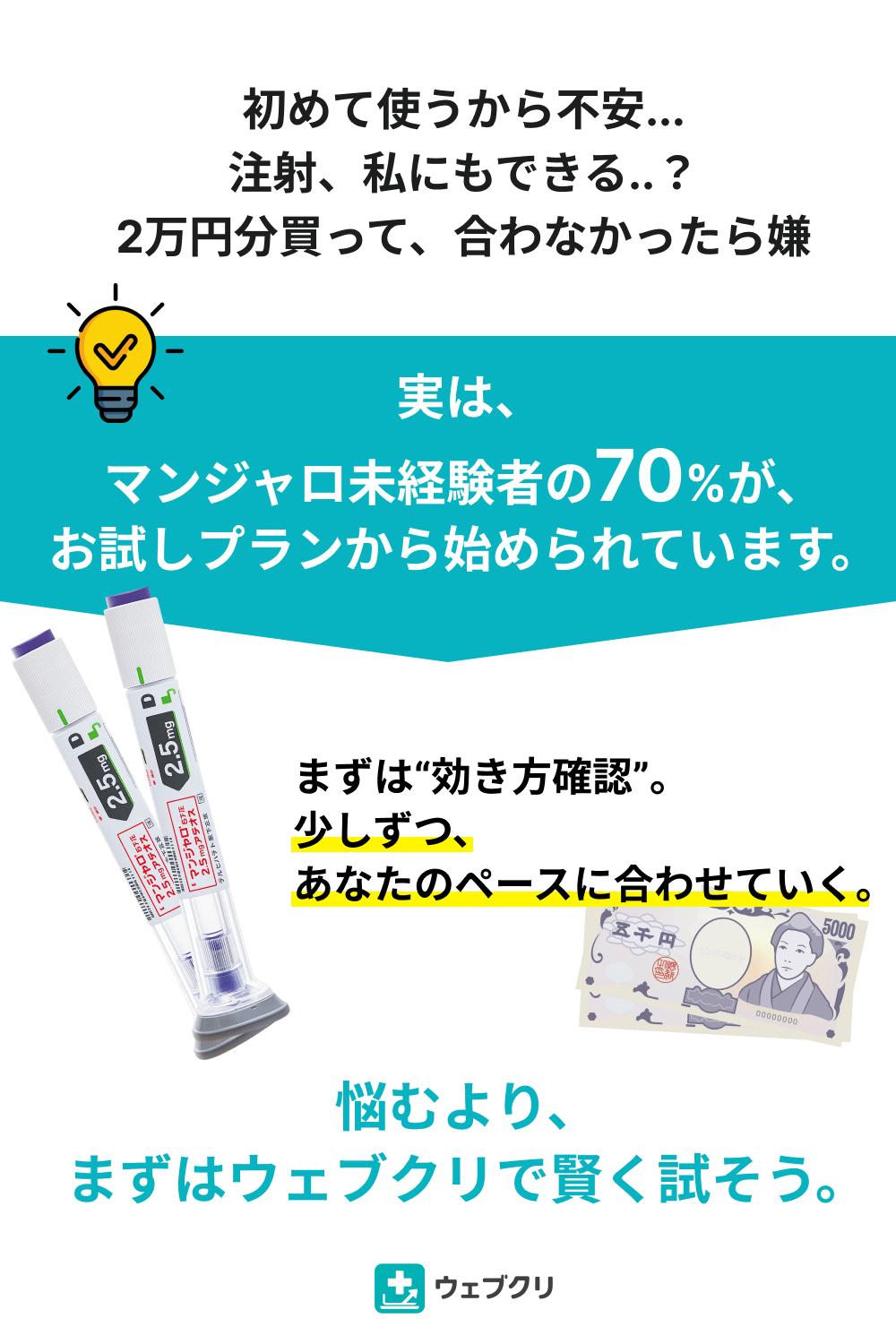 GLP-1 マンジャロ × 選べる美容内服薬セット