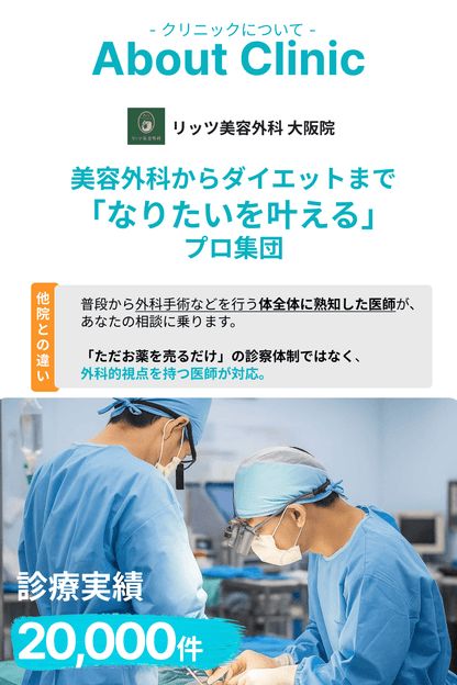 GLP-1 マンジャロ × 選べる美容内服薬セット