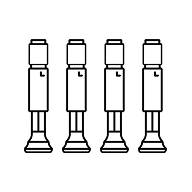 1ヶ月ごと ［4本］